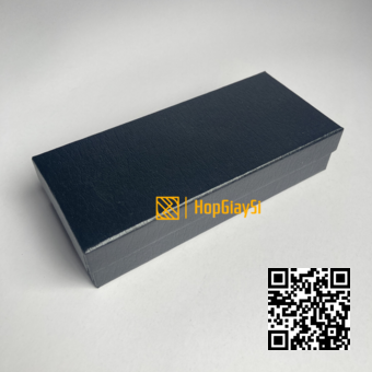 Hộp Đồng Hồ Giấy Đen Da  Size 14 x 6 x 3cm