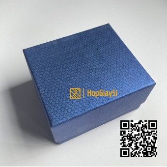 Hộp Đồng Hồ Giấy Xanh Tổ Ông Size 9 x 8 x 5cm